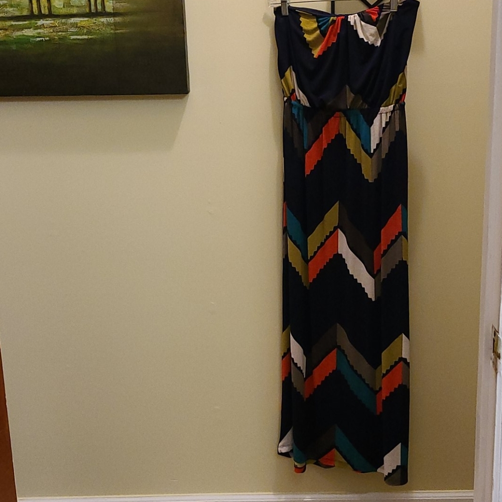 Strapless Maxi Dress